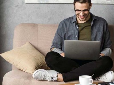 Home office, la nueva tendencia, un emprendedor trabajando desde su casa, 110 KB, home office