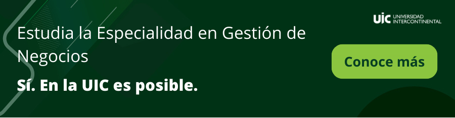 especialidad en gestión de negocios 